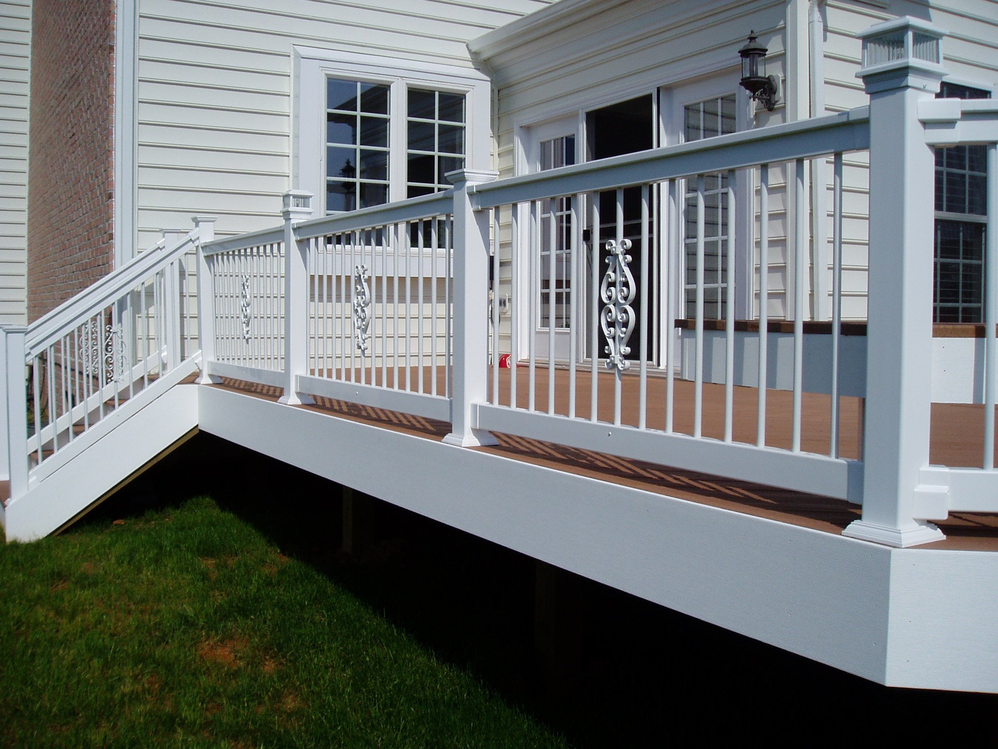 White Railing