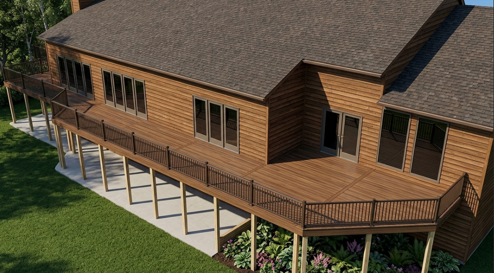 Proposed deck design