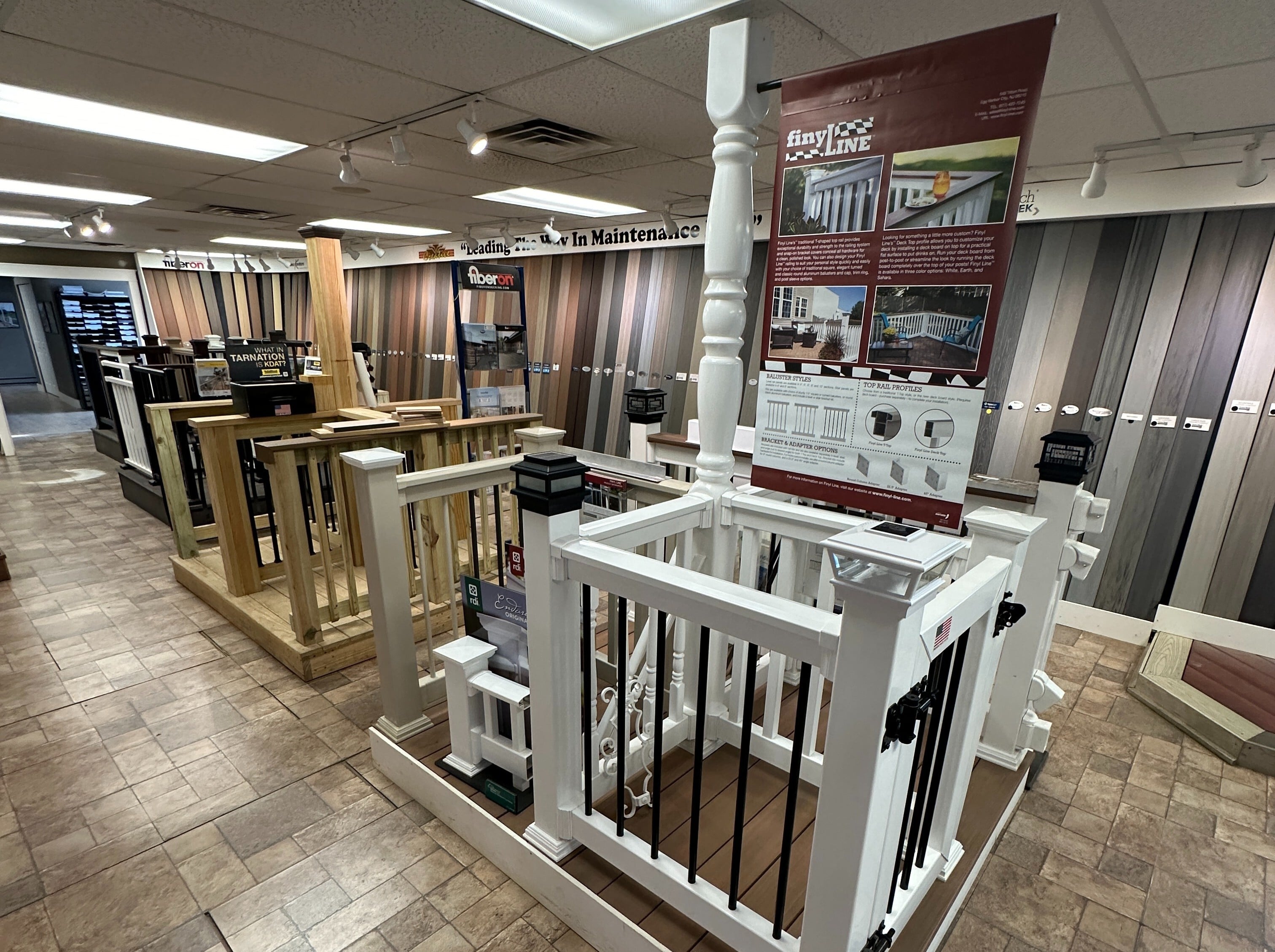 Creative Deck & Vinyl showroom interior