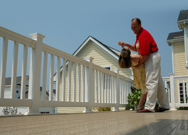 Deck Railings - Vinyl Railing - Railing Kits and Stair Railings