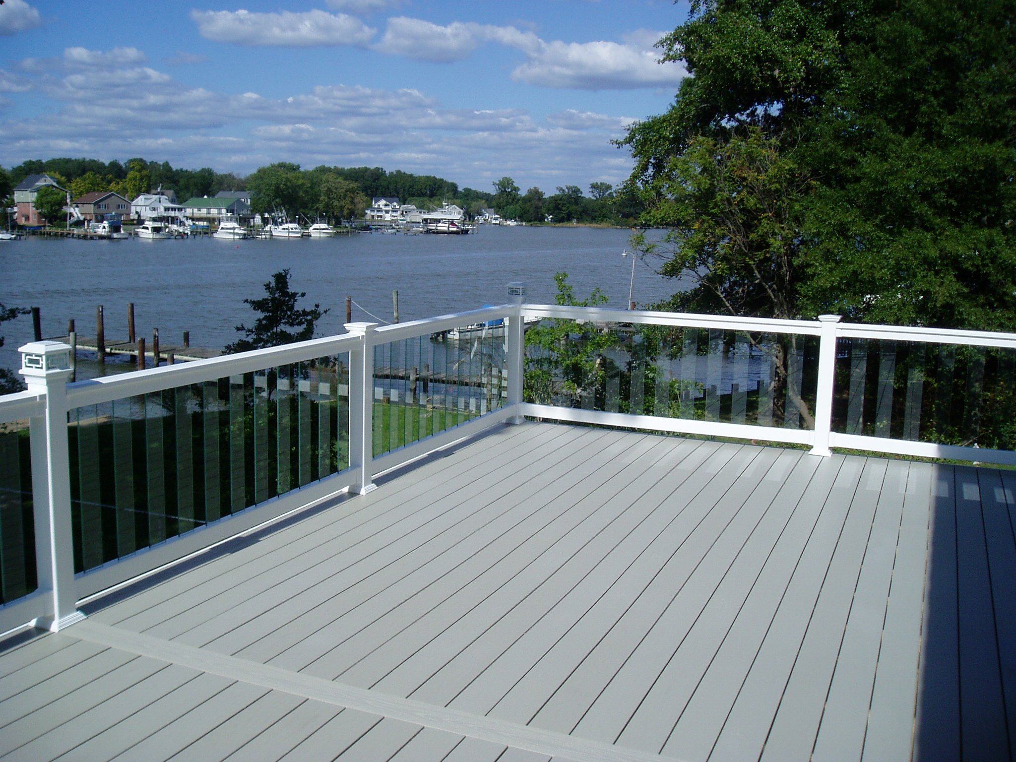 Deck Railings Vinyl Railing Railing Kits and Stair Railings