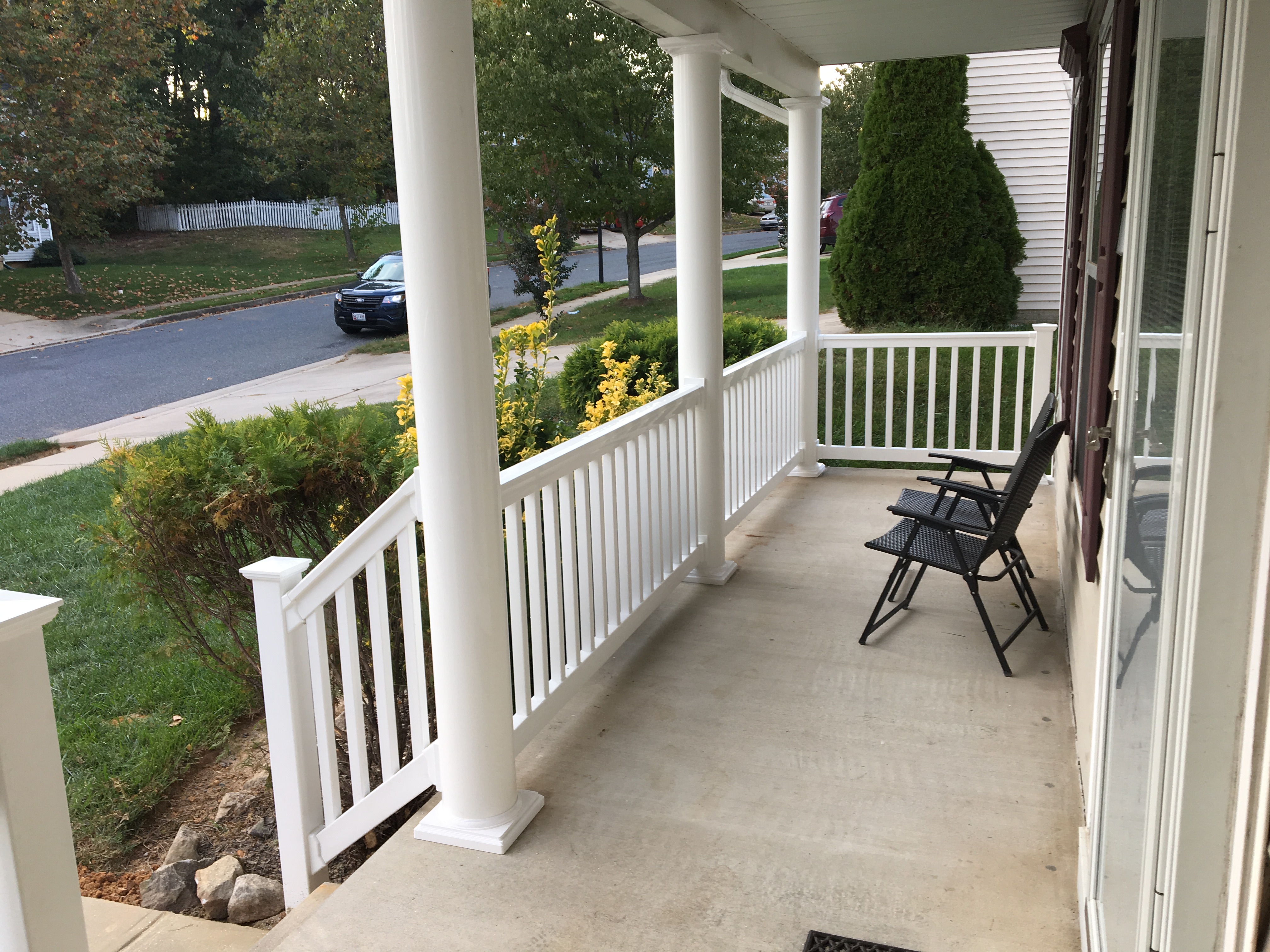 Deck Railings Vinyl Railing Railing Kits And Stair Railings