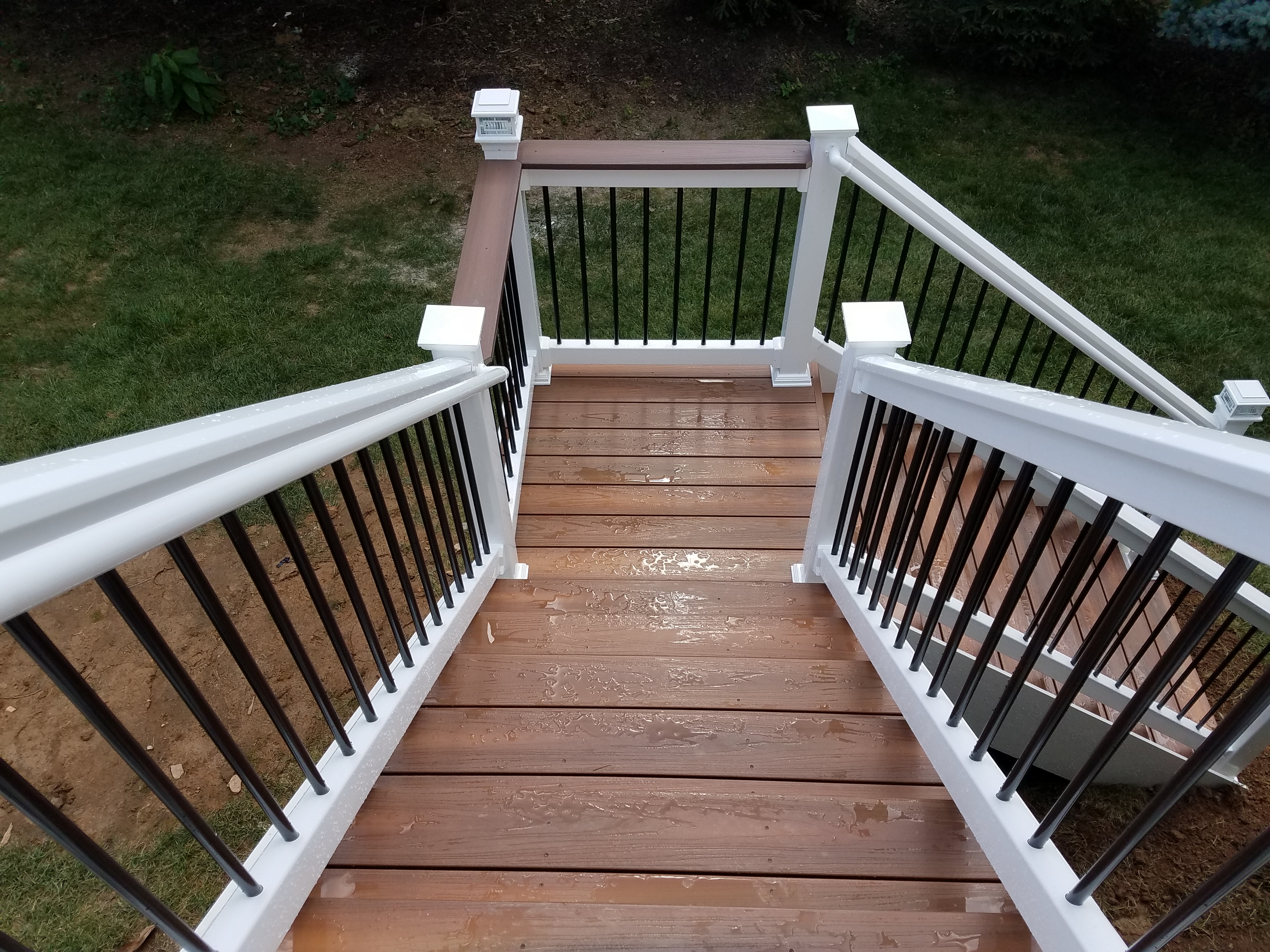 Deck Railings Vinyl Railing Railing Kits And Stair Railings